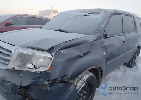 2013 Honda Pilot Lx from USA, damaged, VIN 5FNYF4H26DB028116
